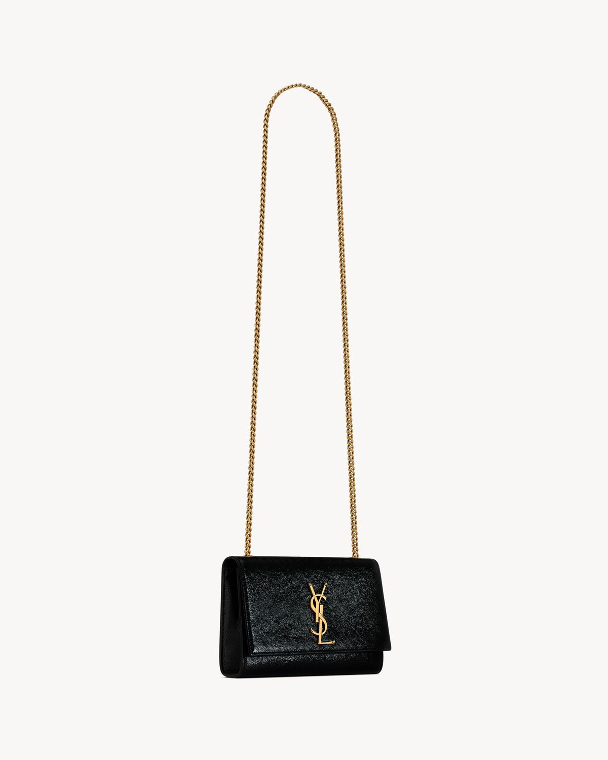 YSL Kate Small in Shiny Grained  Leather - Image 2